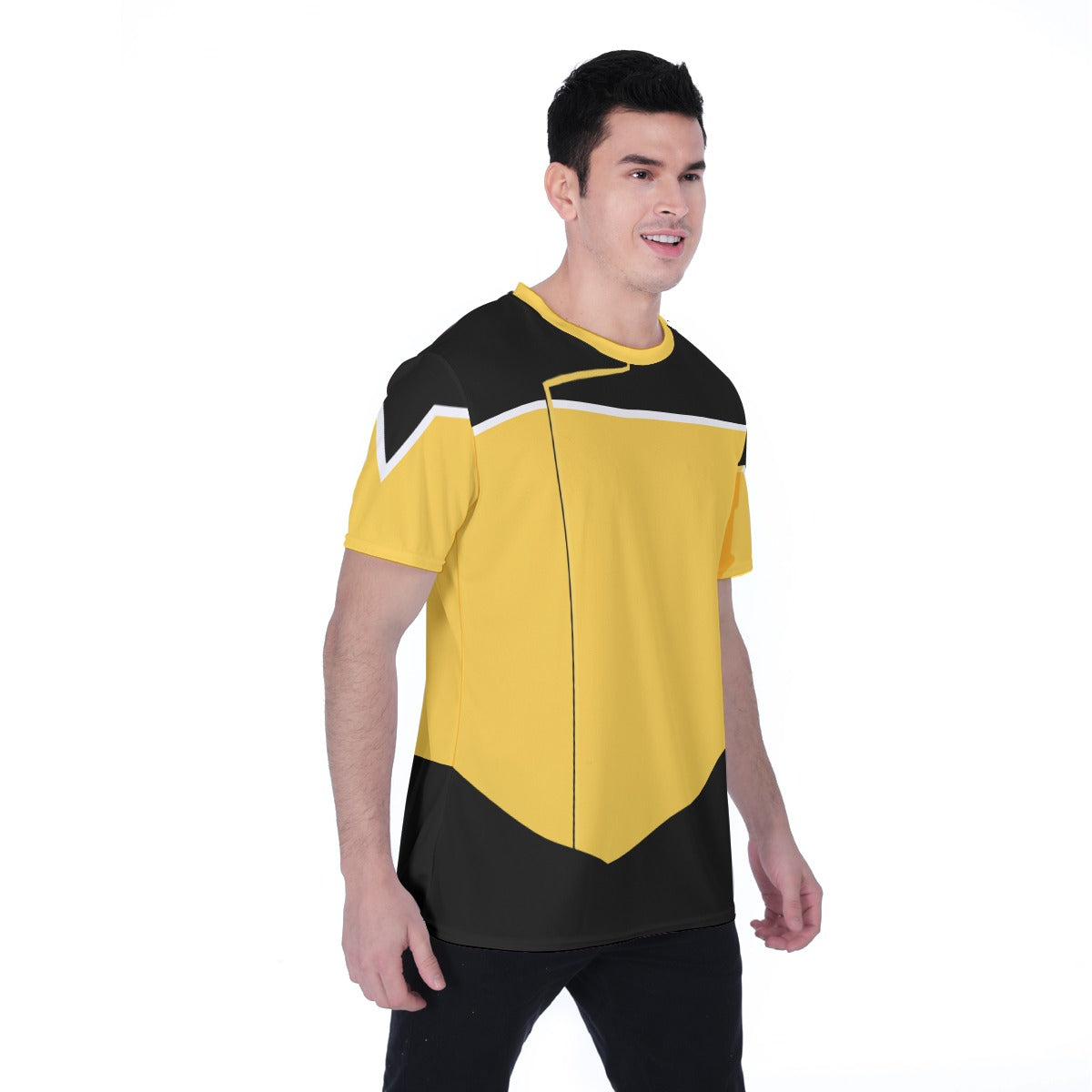 Lower Decks Uniform Costume Shirt Yellow - Short Sleeve