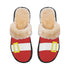Sonic Buckle Style Adult Plush Slippers