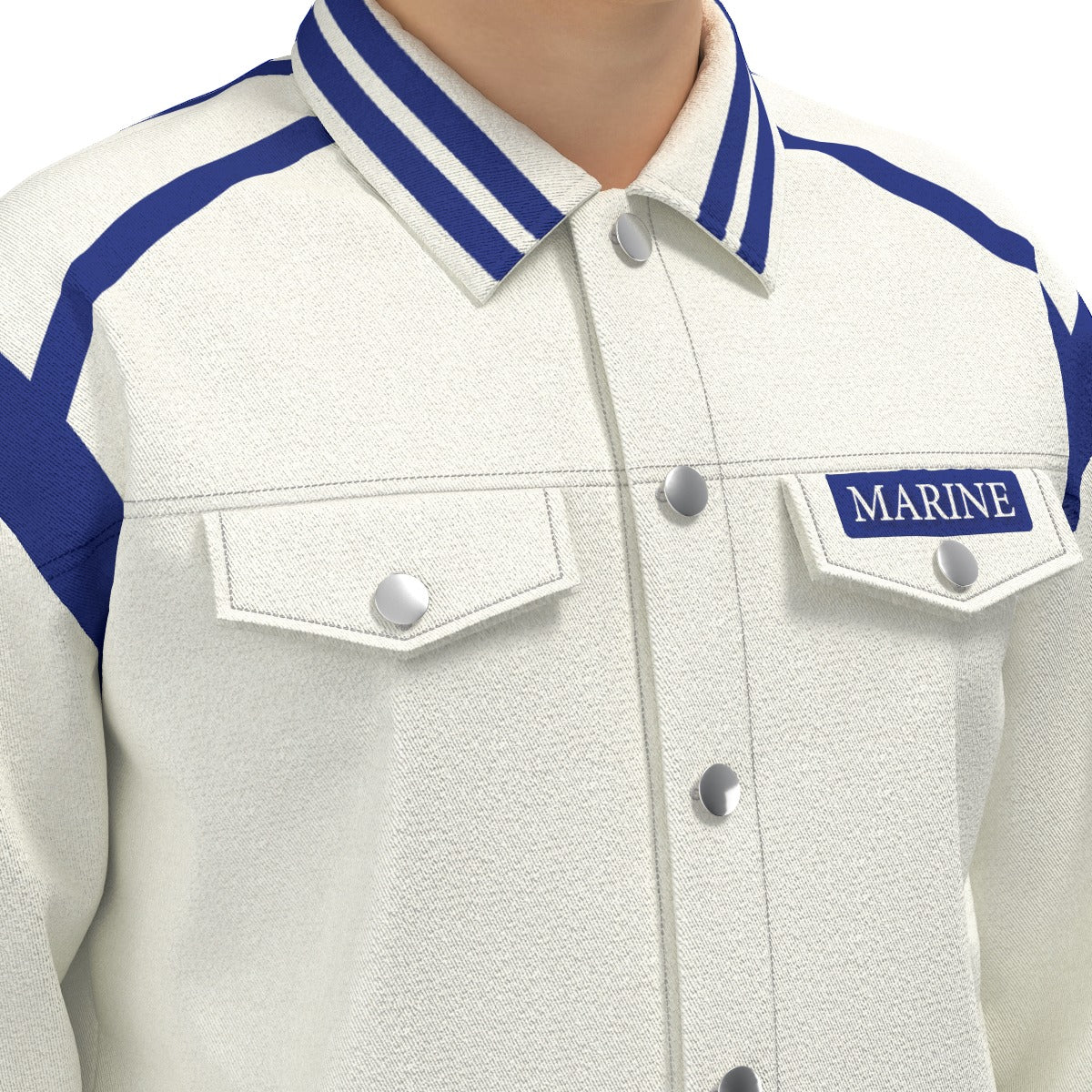 Marine Jacket Uniform Costume 245GSM Cotton - One Piece