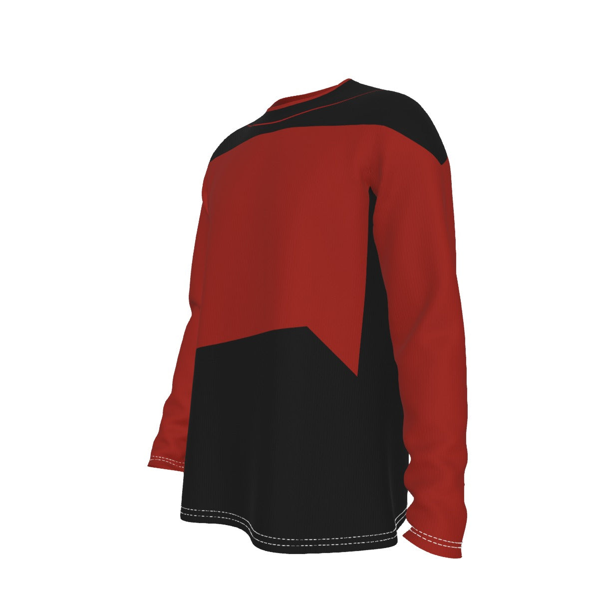 TNG Season 1 Uniform - Red - No Badge - Costume