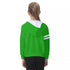 Green 10 Kid's Zip-up Hoodie