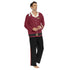 TWOK Admiral Uniform Men's Lapel Pajama Set Costume