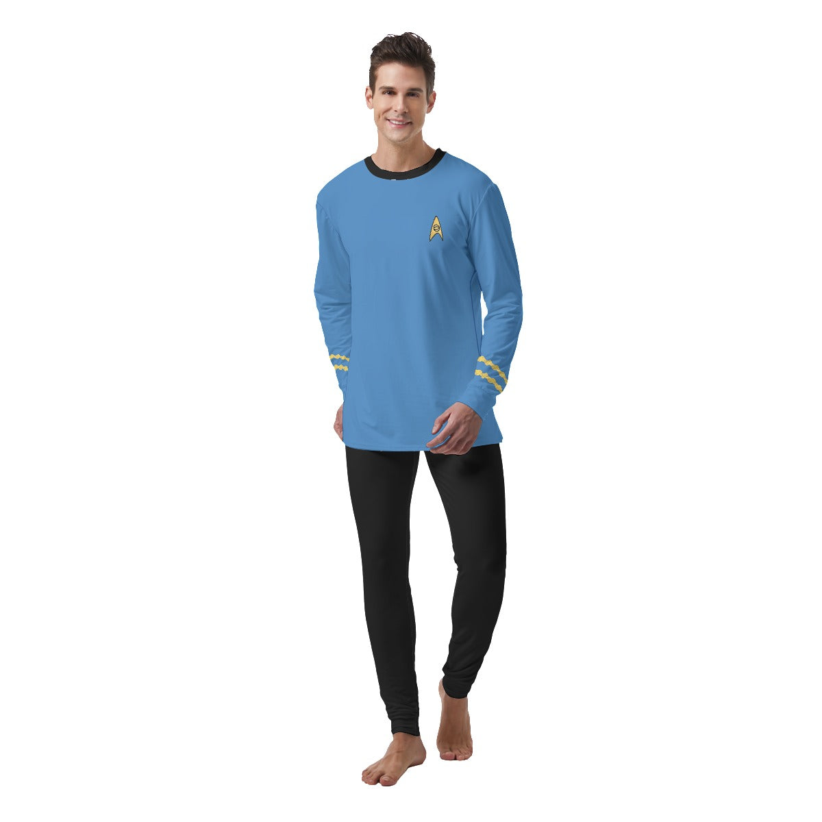 TOS Spock Men's Pajamas Uniform Costume