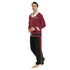 TWOK Admiral Uniform Men's Lapel Pajama Set Costume