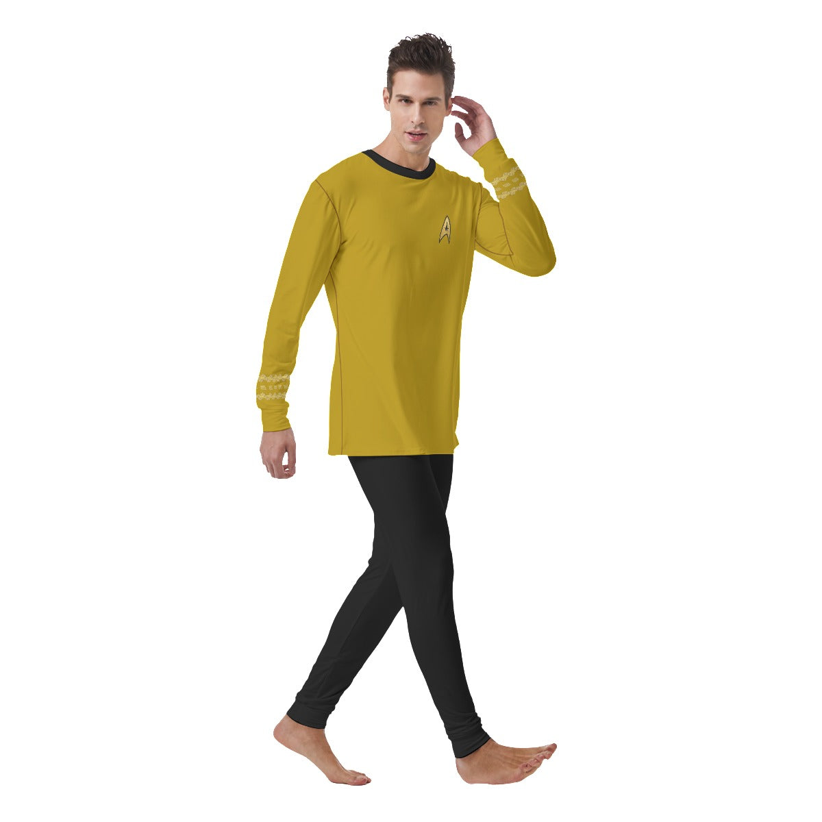 TOS Kirk Men's Pajamas Uniform Costume