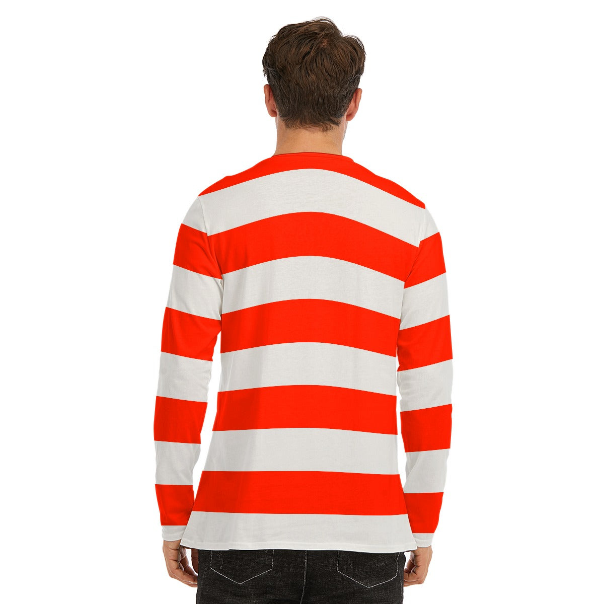 Waldo or Buggy Cotton Long Sleeved White Costume Shirt