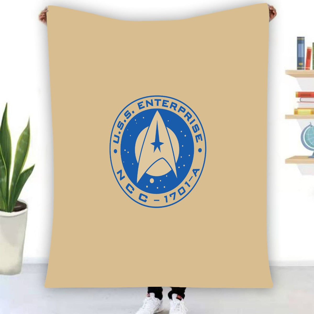 Undiscovered Country Style Enterprise A Flannel Blanket Prop