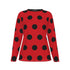 Ladybug Long Sleeve Cotton Shirt Marinette Costume