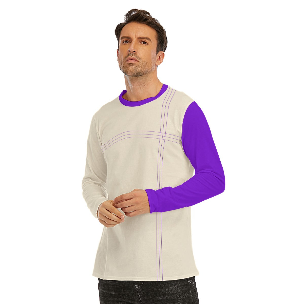 Space 1999 Security Purple Uniform Shirt