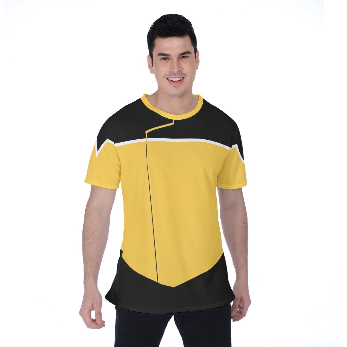 Lower Decks Uniform Costume Shirt Yellow - Short Sleeve