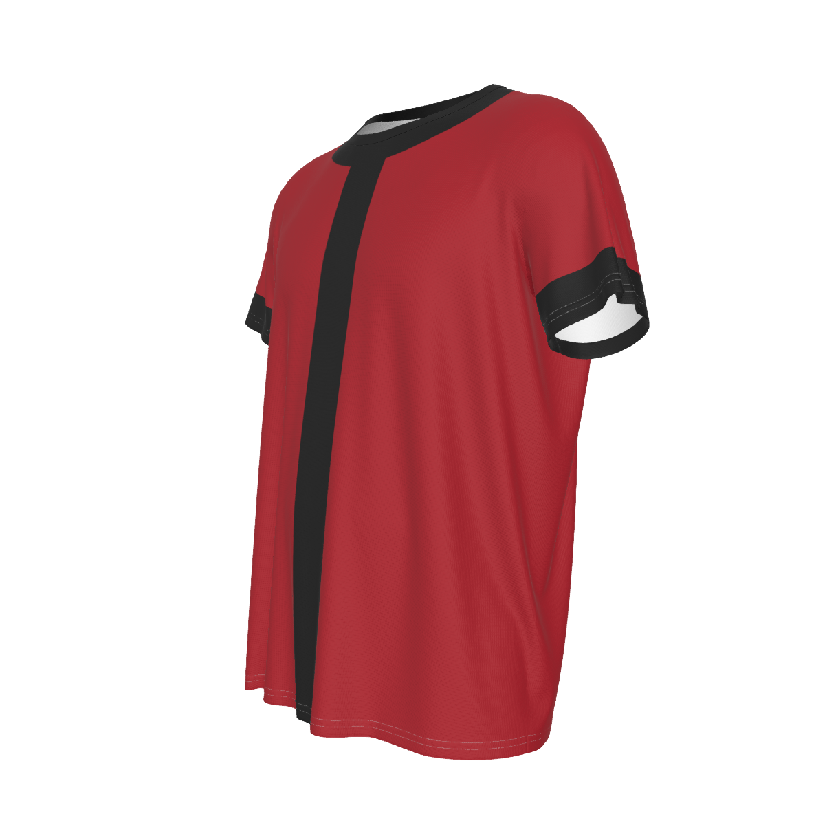 Red and Black Adult 10 Shirt Albedo