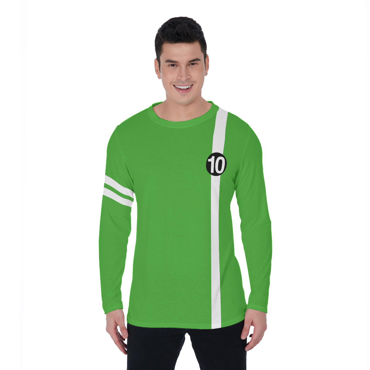 Green 10 long Sleeved Shirt