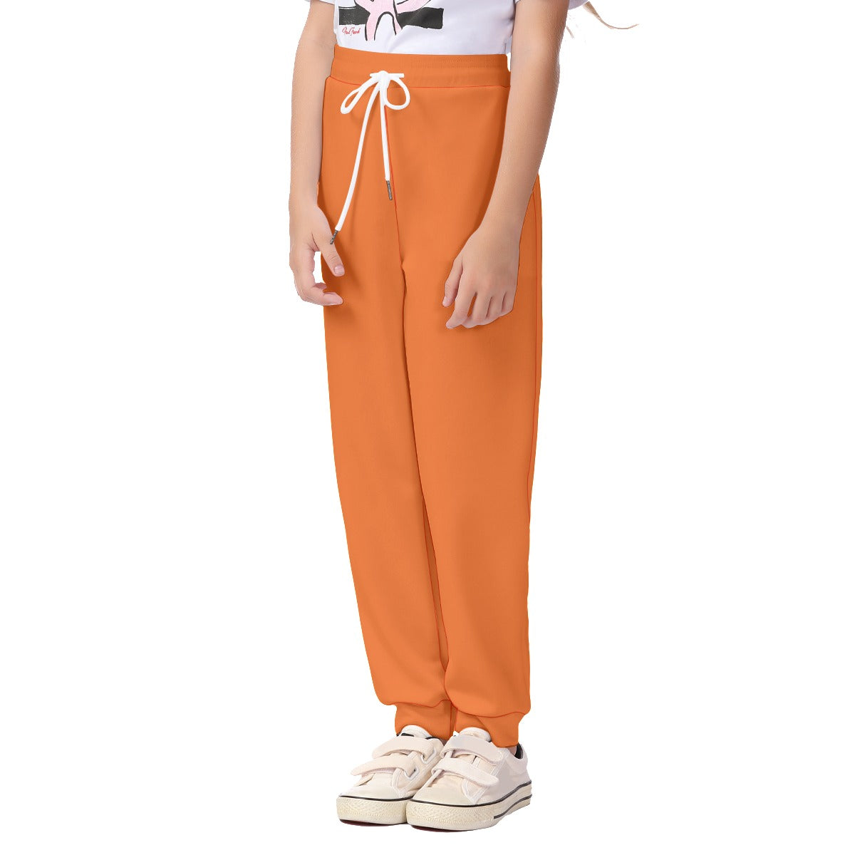 Kids Anime Ninja Orange Sweatpants Costume