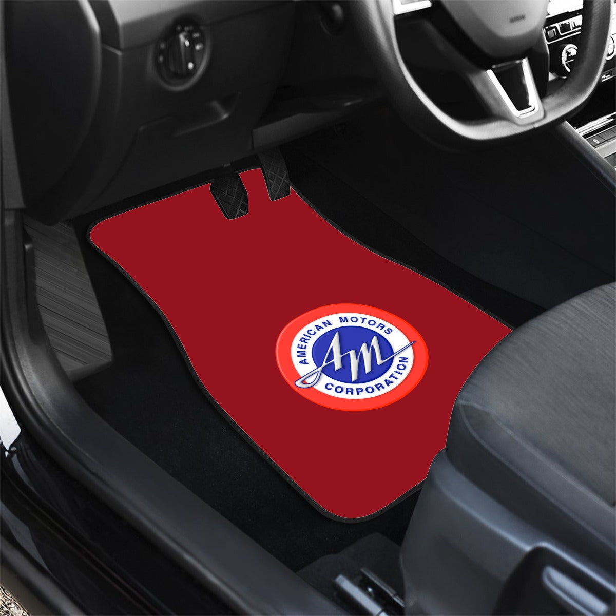 Custom AMC Front row car mats (2pcs)