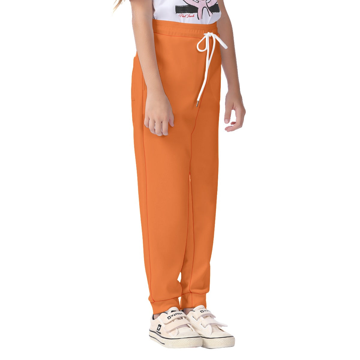 Kids Anime Ninja Orange Sweatpants Costume