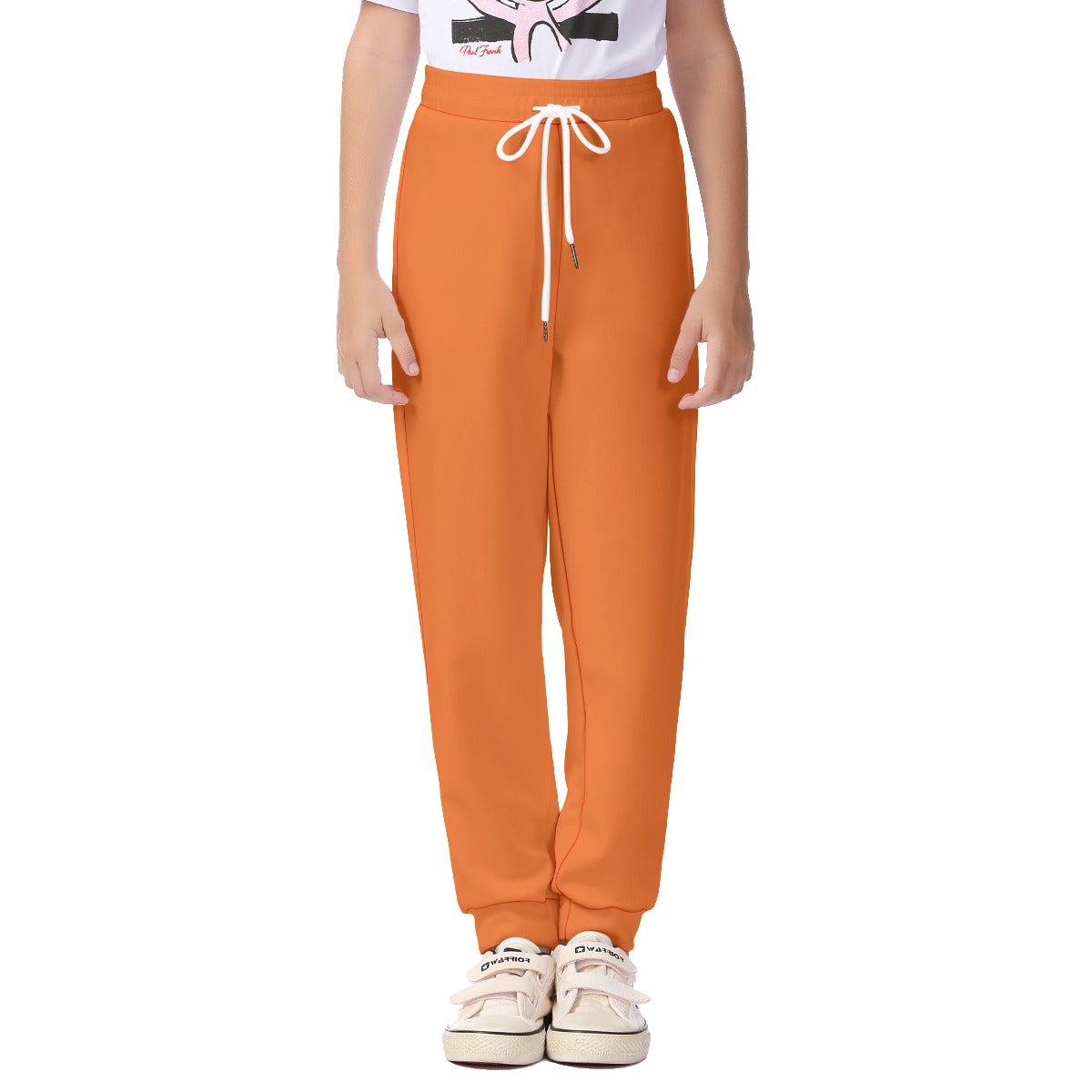 Kids Anime Ninja Orange Sweatpants Costume