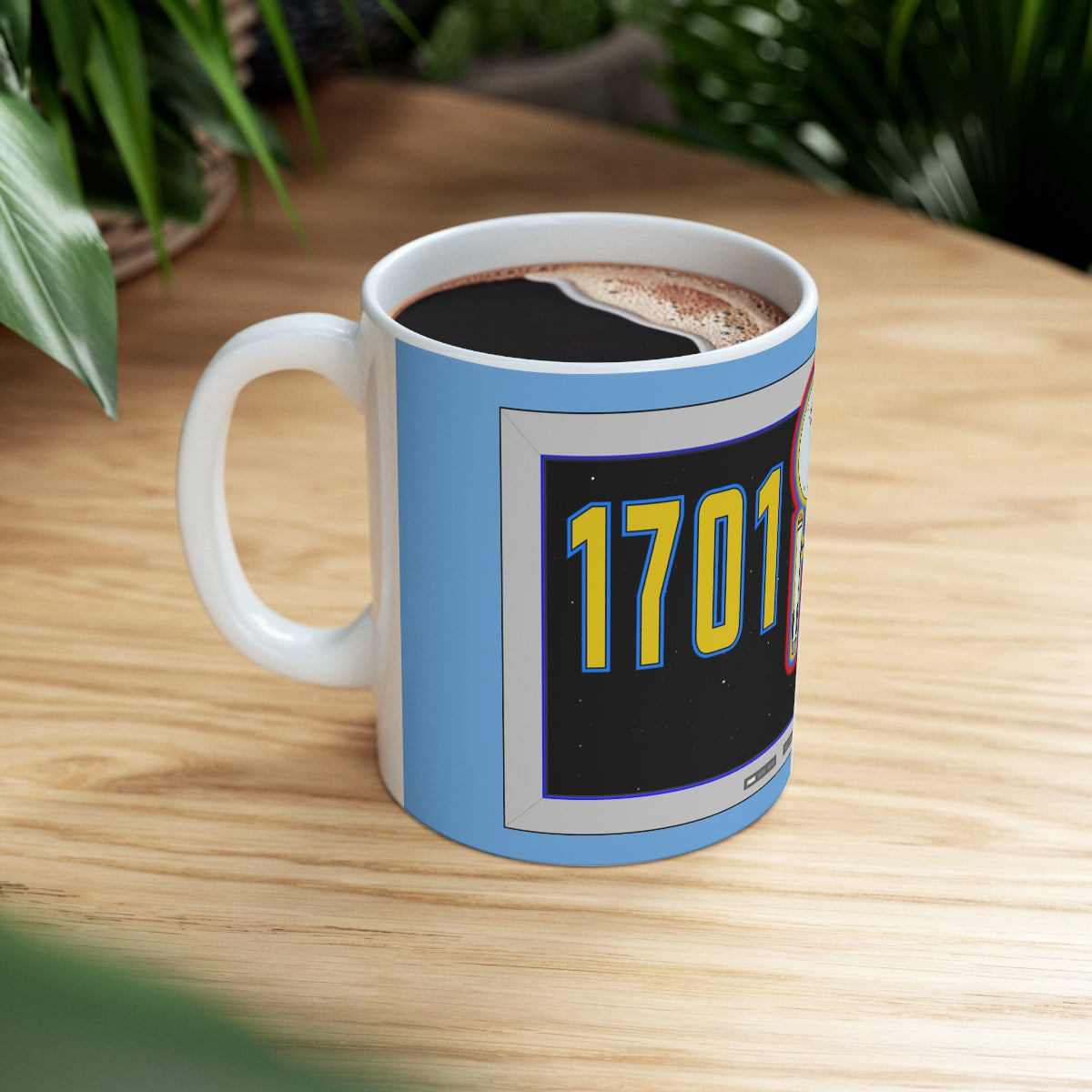 1701 Club Ceramic Mug 11oz Enterprise TOS