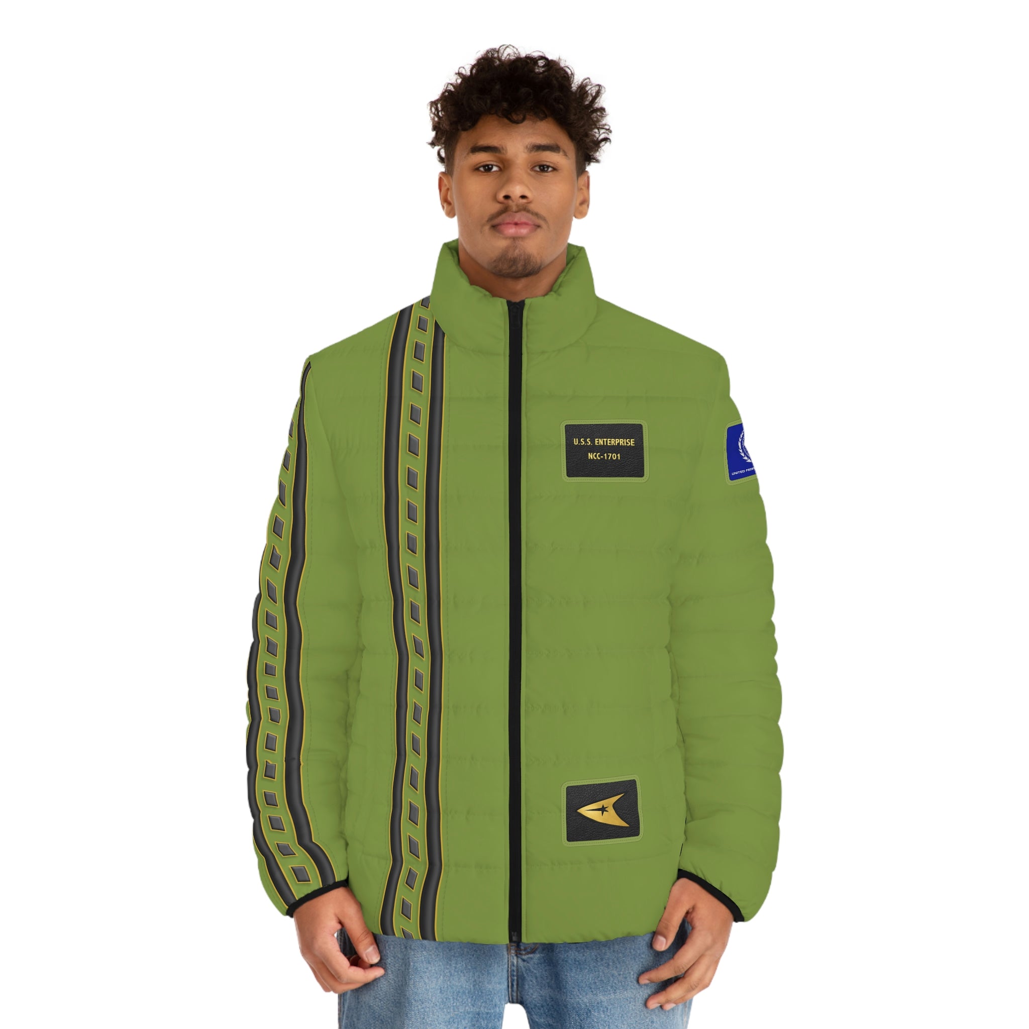 TOS Style Away Mission Uniform Puffer Jacket