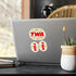 TWA Vinyl Decal Stickers