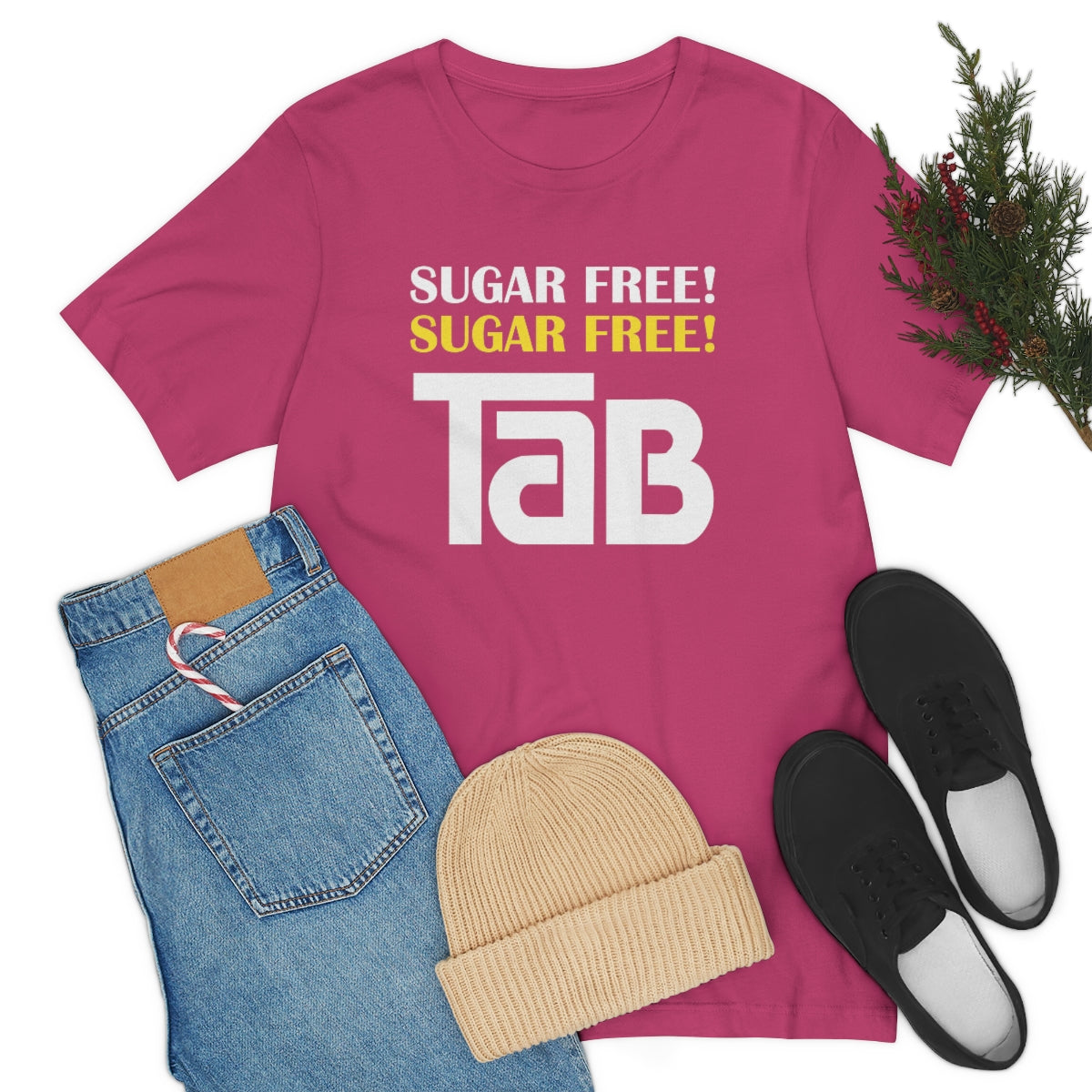 TAB Sugar Free! Cola Unisex Jersey Short Sleeve Tee