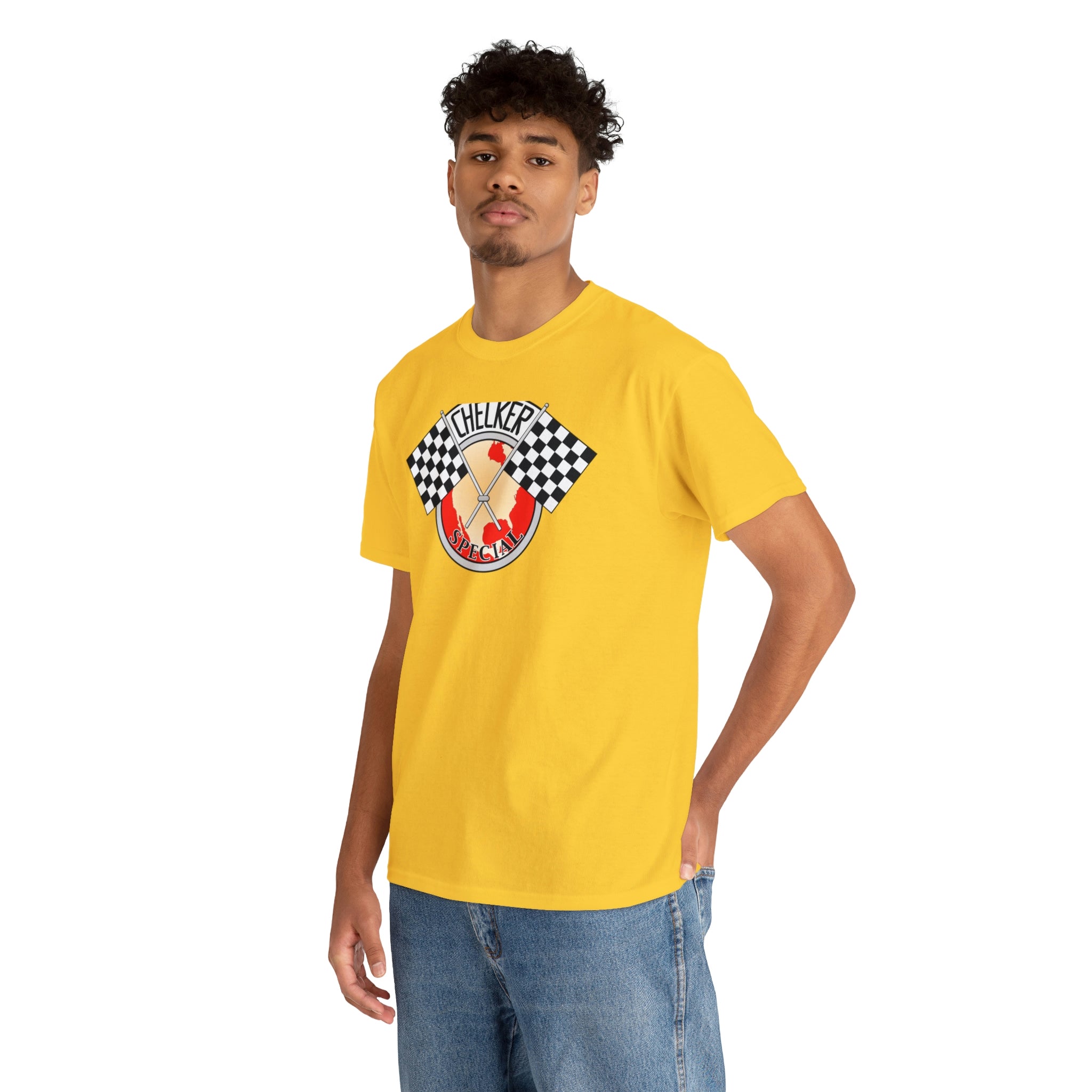 Checker Cab / Taxi Heavy Cotton Tee