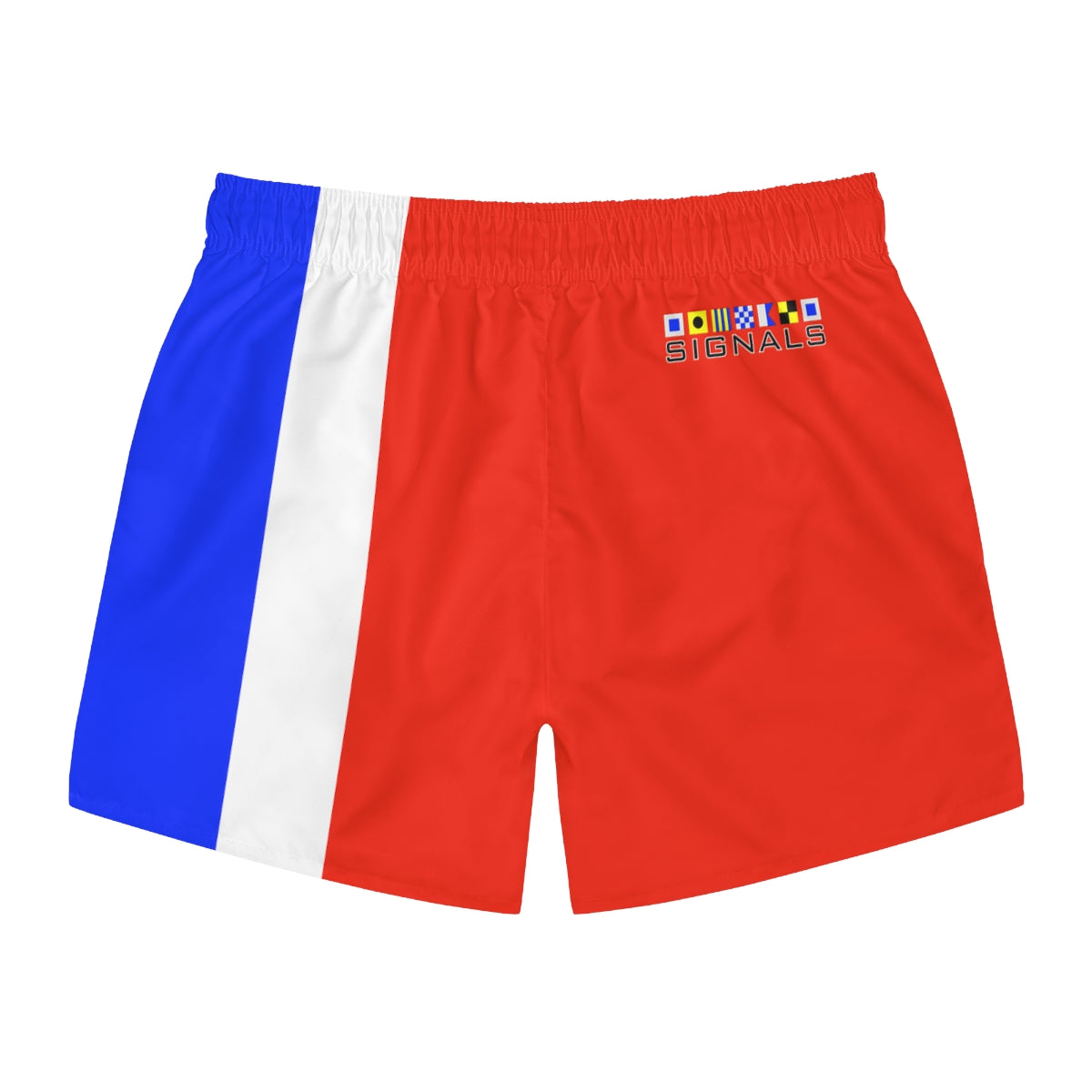 Signals Nautical Themed Swim Trunks - Tango