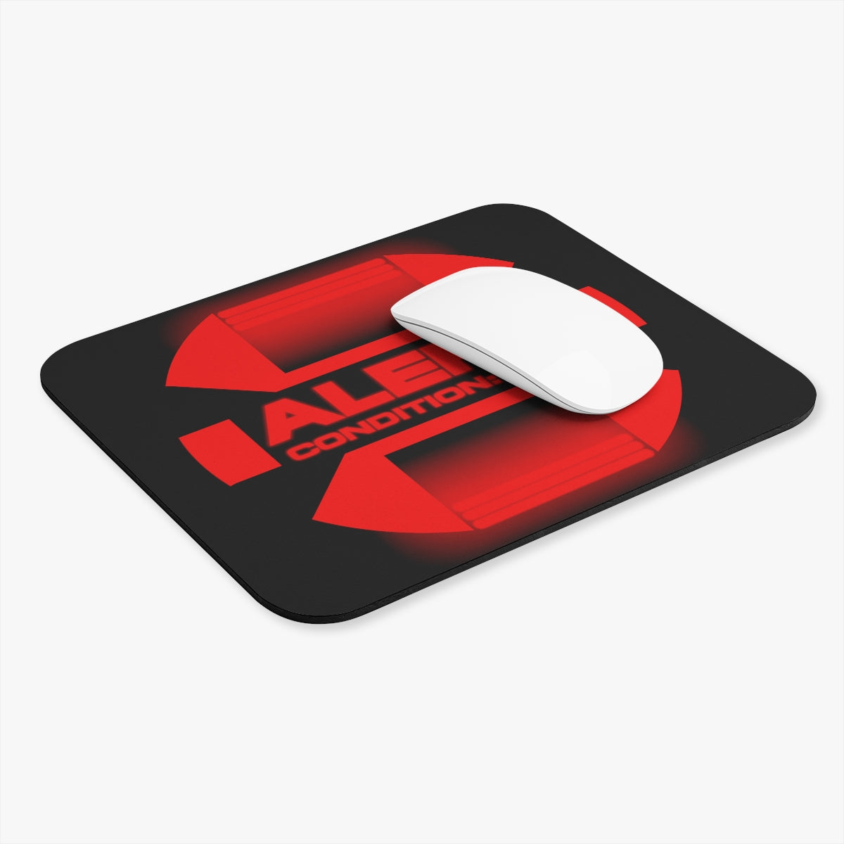 Red Alert TWOK LCARS Mouse Pad
