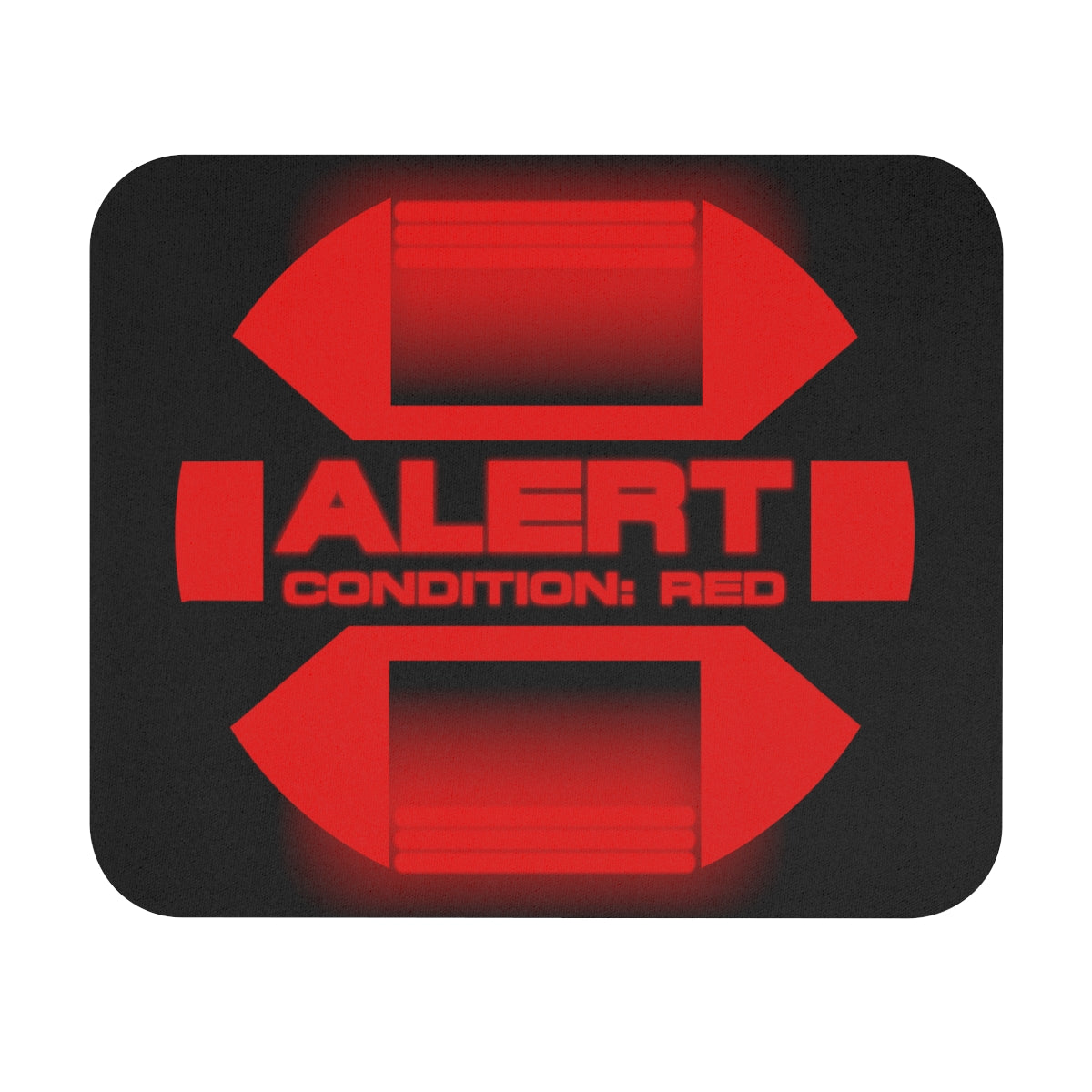 Red Alert TWOK LCARS Mouse Pad