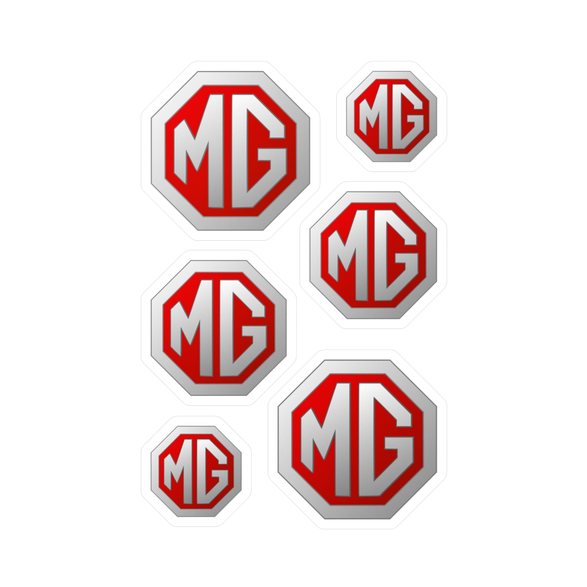 MG Emblem Vinyl Decals / Stickers Classic Car