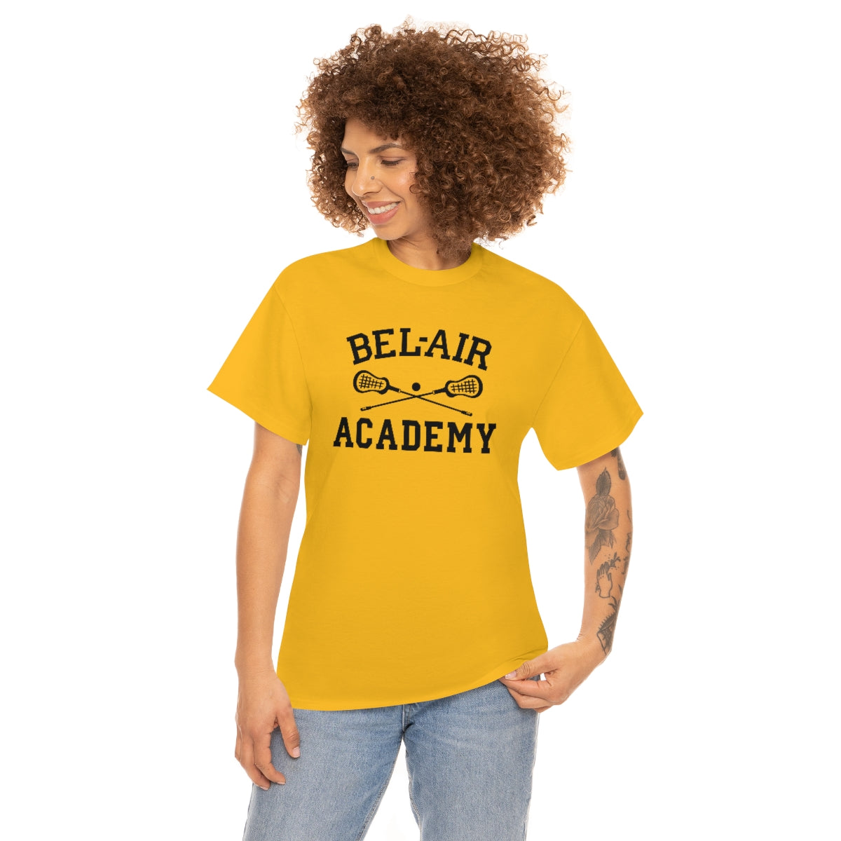 Bel-Air Academy Lacrosse Heavy Cotton Tee