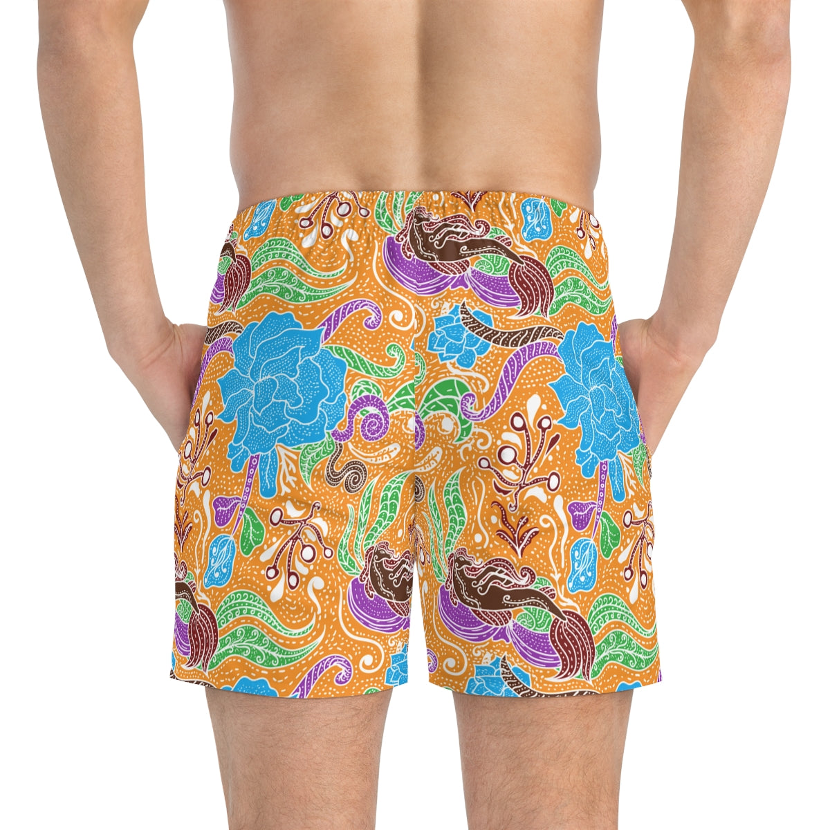 Batik Swim Trunks