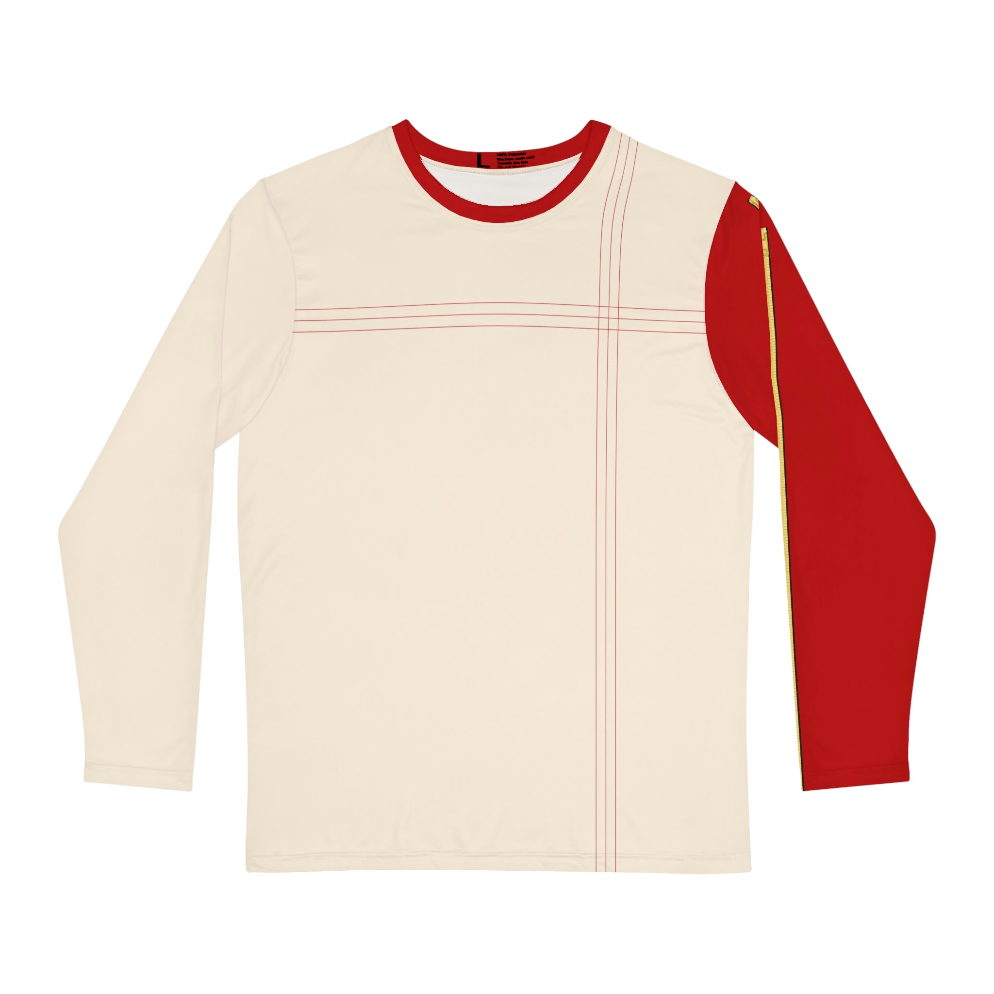 1999 Long Sleeve Shirt Uniform Space Costume - Red - Mission