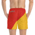 Signals Nautical Themed Swim Trunks - Man Overboard