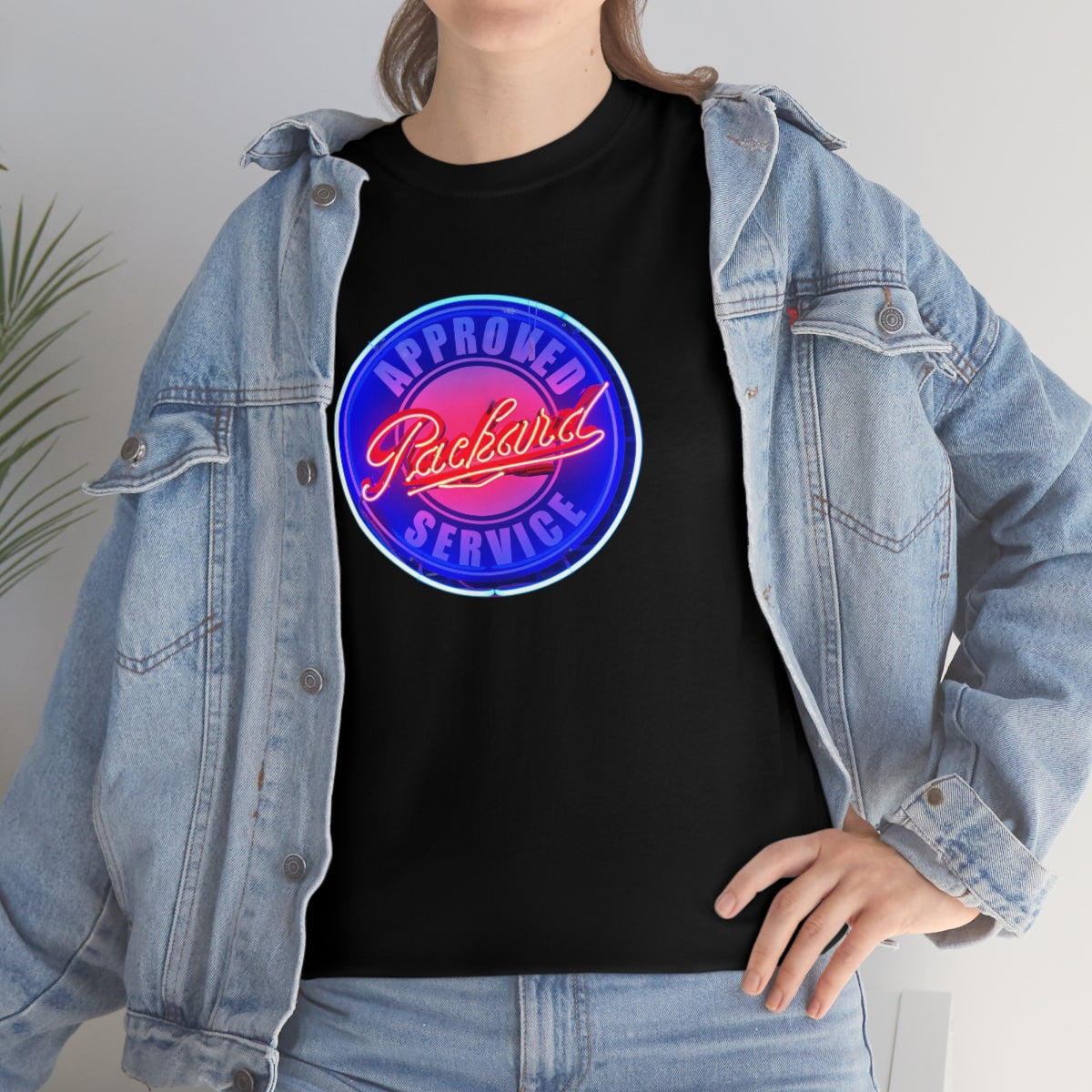 Packard Neon Sign Retro Cotton Tee