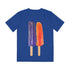 Purple and Orange Popsicle Short Sleeve Shirt