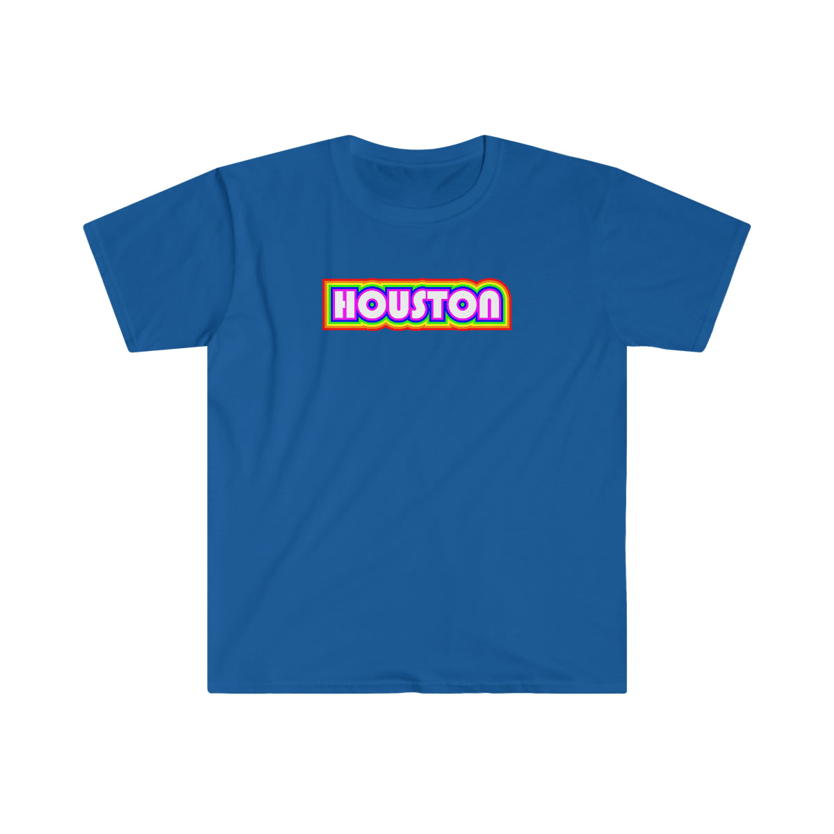 Houston Rainbow Pride Softstyle T-Shirt