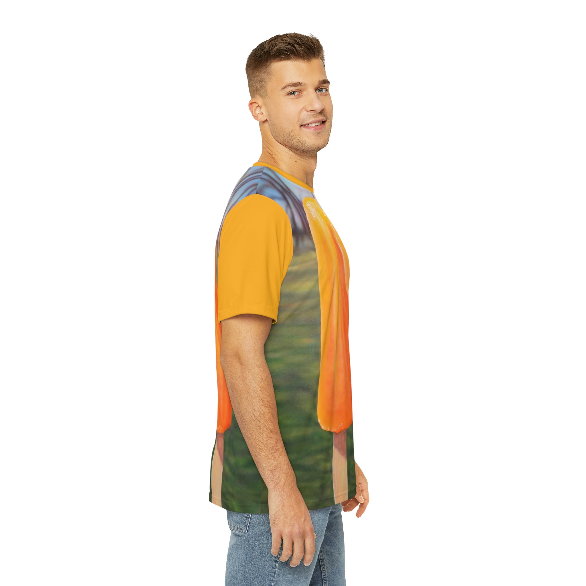 Orange Popsicle Short Sleeve Shirt