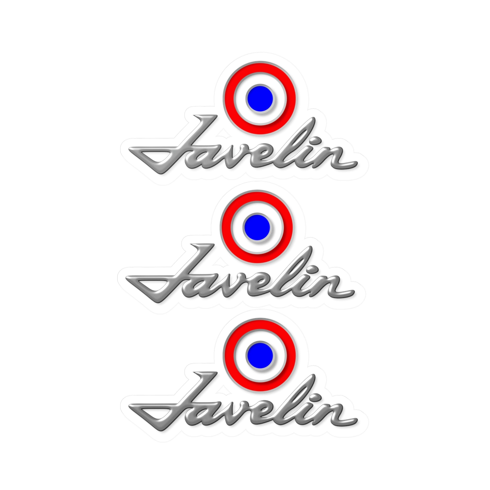 AMC Javelin Vinyl Sticker Assortment Badge Logo Script Emblem