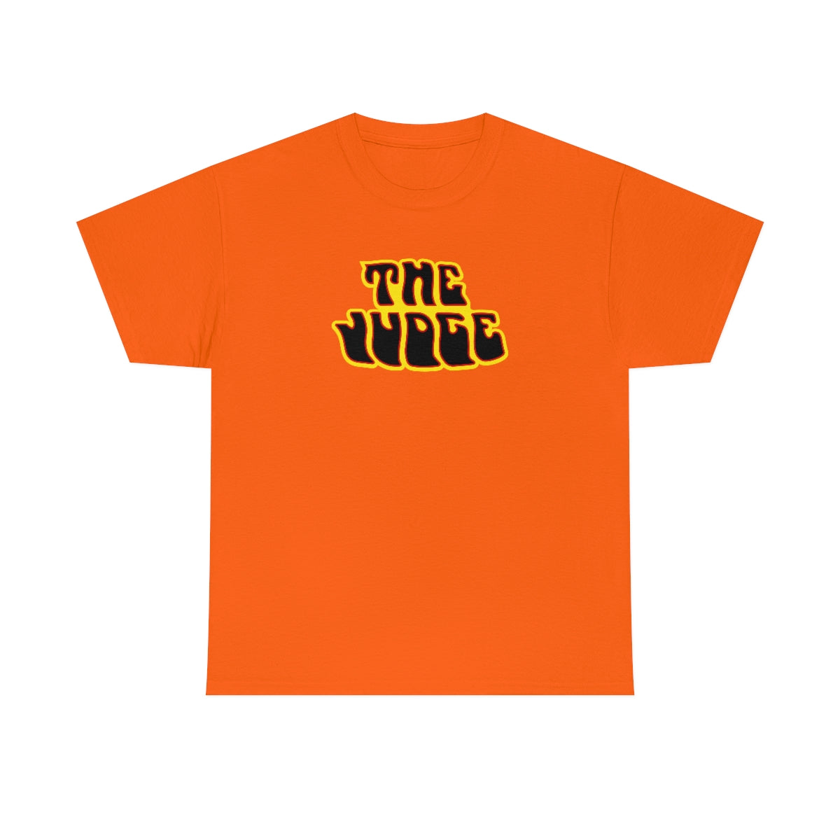 The Judge Pontiac GTO Unisex Heavy Cotton Tee Orange