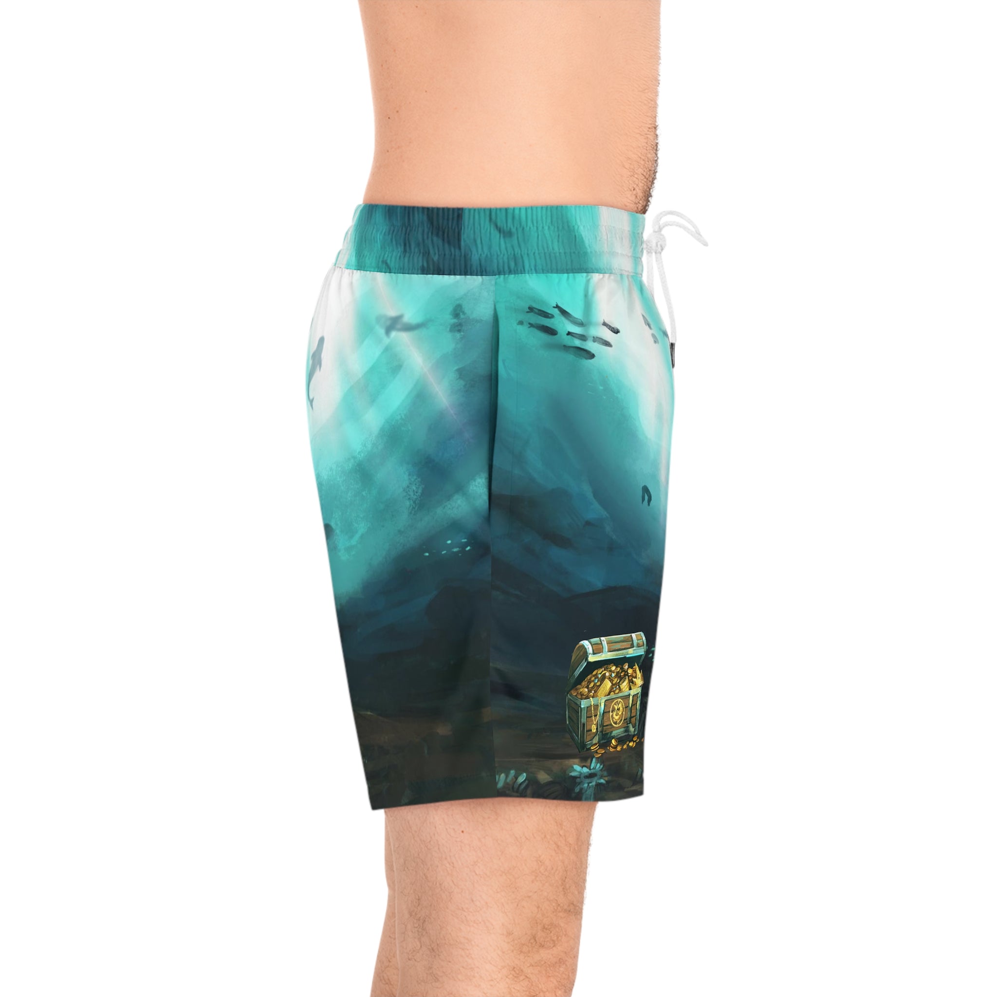 Neptune's Treasure Men's Swim Trunks