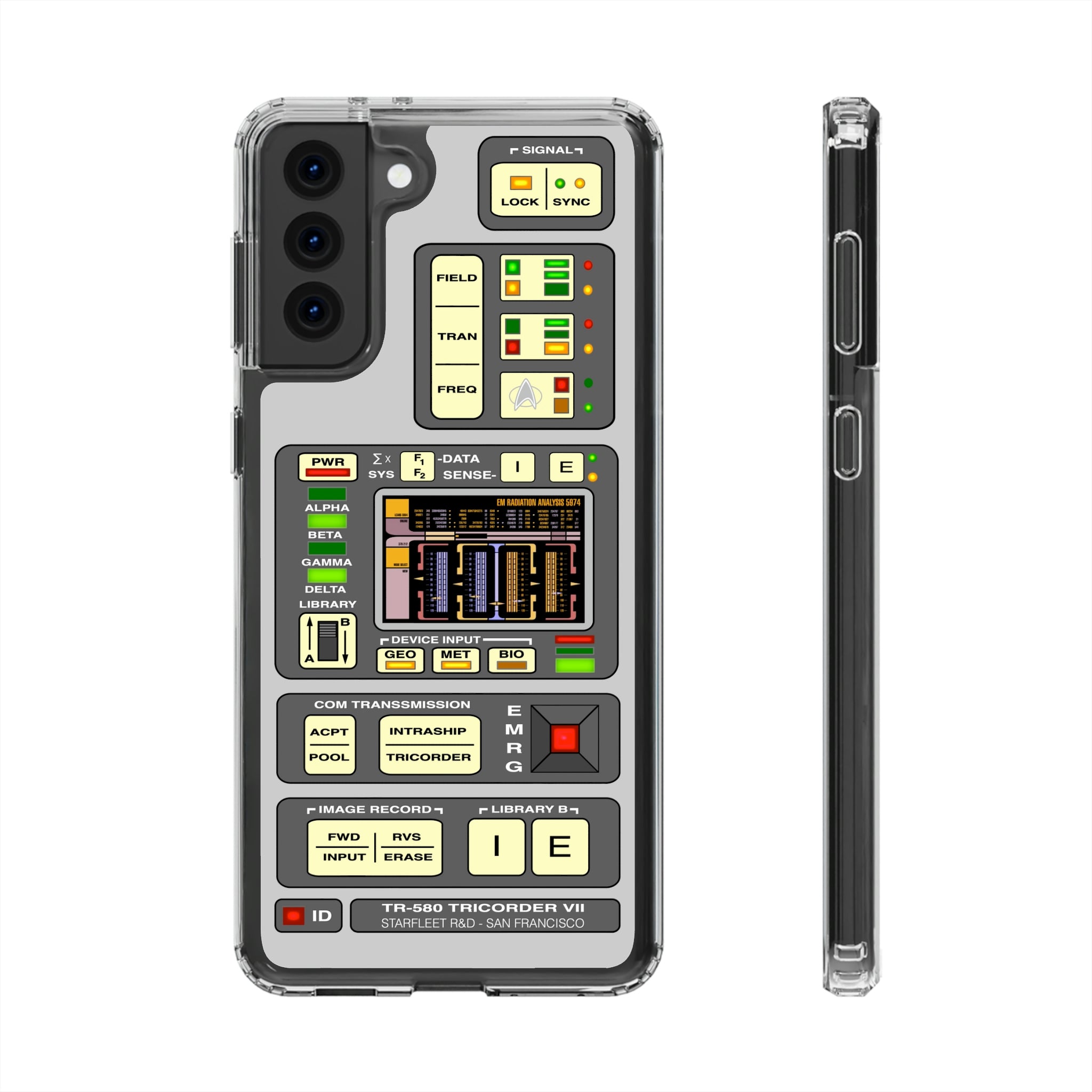 TNG Style Tricorder Samsung Phone Case Prop