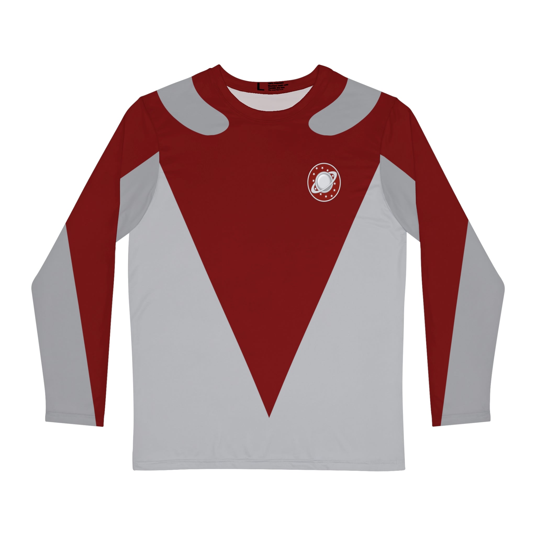 Galaxy Quest Long Sleeve Shirt Uniform Costume - Madison Red maroon