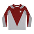 Galaxy Quest Long Sleeve Shirt Uniform Costume - Madison Red maroon