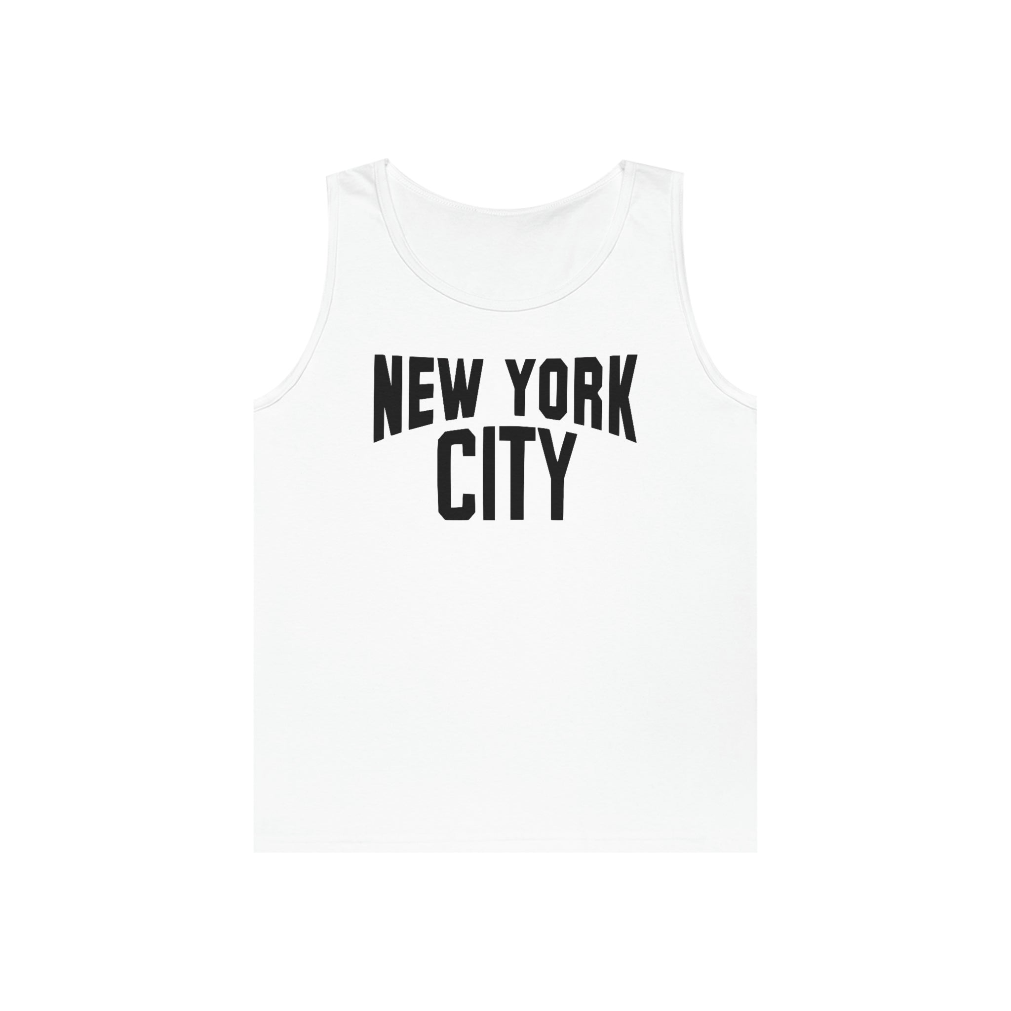 John Lennon Style New York City Unisex Cotton Tank Top