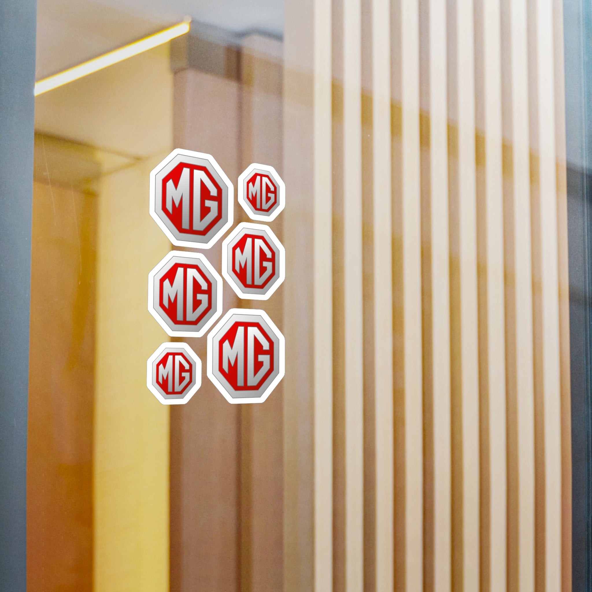 MG Emblem Vinyl Decals / Stickers Classic Car