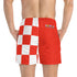 Signals Nautical Themed Swim Trunks -  Danger