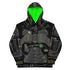 Cy Borg Pullover Hoodie Costume Uniform