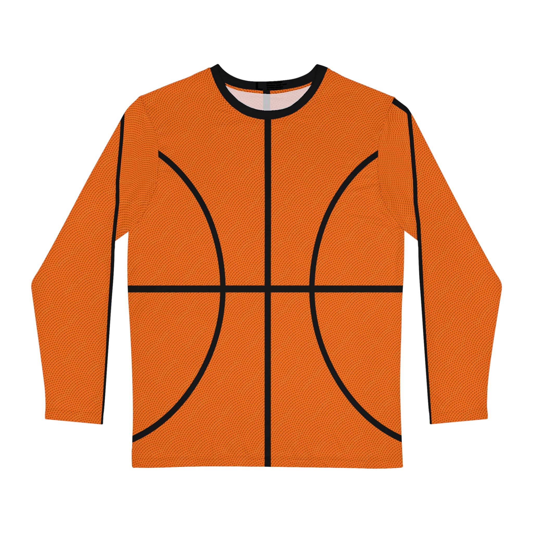 Basketball Print Long Sleeve Shirt