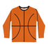 Basketball Print Long Sleeve Shirt