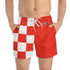 Signals Nautical Themed Swim Trunks -  Danger